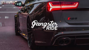 Black Bmw Gangster Ride Wallpaper