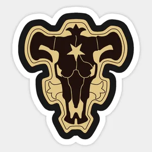 Black Bull Emblem Black Clover Wallpaper