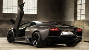 Black Car Open Door Wallpaper