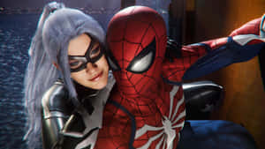 Black Cat Spider Man Pfp Wallpaper