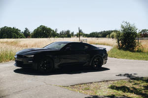 Black Chevrolet Car Side View Wallpaper