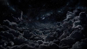 Black Cloudy Sky Wallpaper