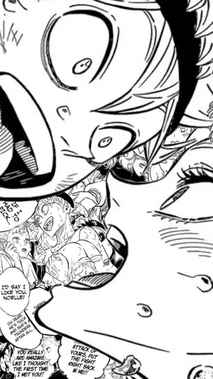 Black Clover Doodle Iphone Wallpaper