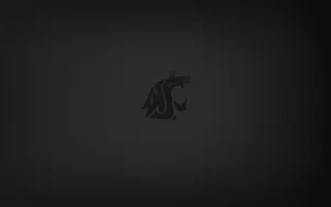 Black Cougars Logo Washington State University Wallpaper