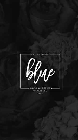 Black Dope Blue Wallpaper