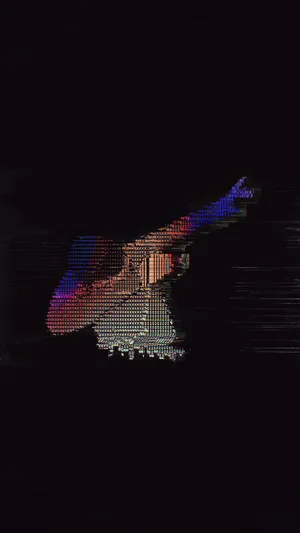 Black Dope Glitch Wallpaper