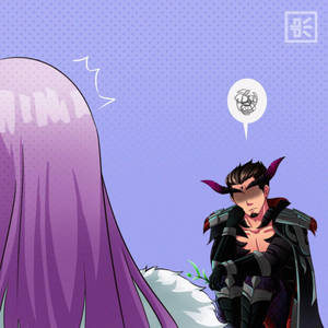 Black Dragon Yu Zhong And Luo Yi Wallpaper