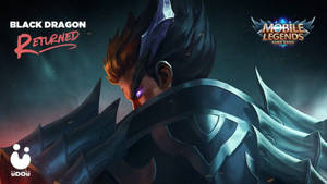 Black Dragon Yu Zhong Back View Wallpaper