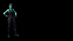 Black Fortnite Thumbnail Wallpaper