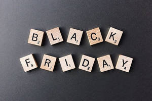 Black Friday Scrabble Wallpaper