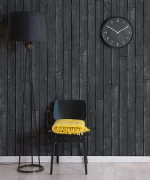 Black Furniture Still Life Art Wallpaper