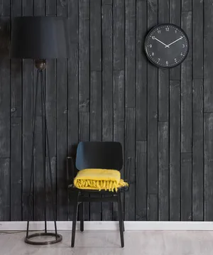 Black Furniture Still Life Art Wallpaper