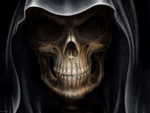 Black Gangster Grim Reaper Wallpaper