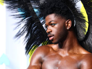 Black Gay Man Lil Nas X Wallpaper