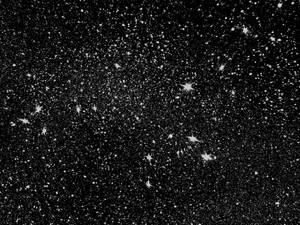 Black Glitter Big Stars Wallpaper