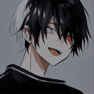 Black Haired Guy Anime Pfp Wallpaper