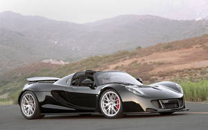 Black Hennessey Venom Gt Wallpaper