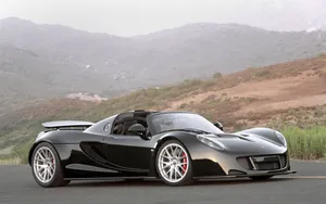 Black Hennessey Venom Gt Wallpaper