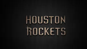 Black Houston Rockets Wallpaper