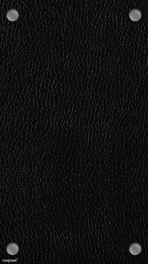 Black Leather Iphone Minimalist Buttons Wallpaper