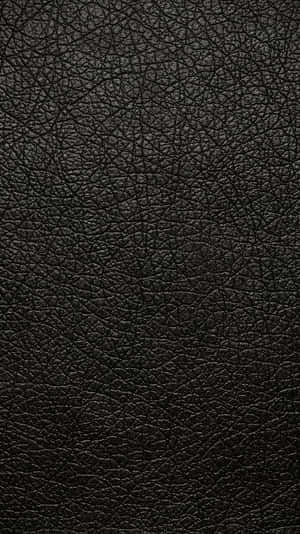 Black Leather Texture Background Wallpaper