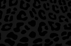 Black Leopard Print Pattern Wallpaper