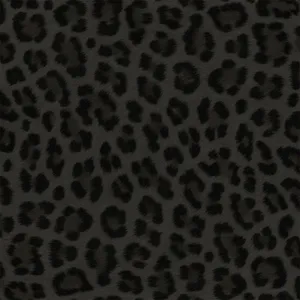 Black Leopard Print Pattern Wallpaper