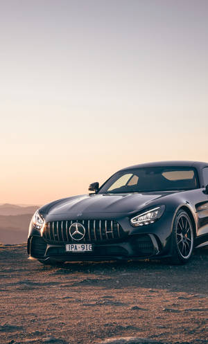 Black Mercedes-amg Iphone Wallpaper