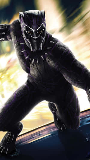 Black Panther Hero 1080 X 1920 Wallpaper