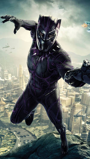 Black Panther Is Ready To Take On The World. Wallpaper