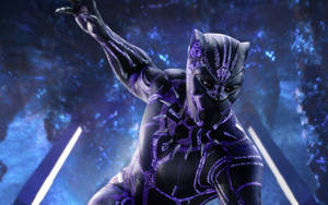 Black Panther Superhero Wakanda Forever Wallpaper