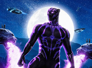 Black Panther Superhero Wakanda Science Fiction Wallpaper