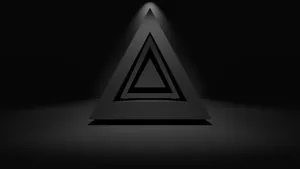 Black Pyramid Aesthetic Wallpaper