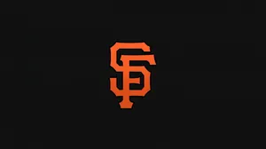 Black San Francisco Giants Logo Wallpaper