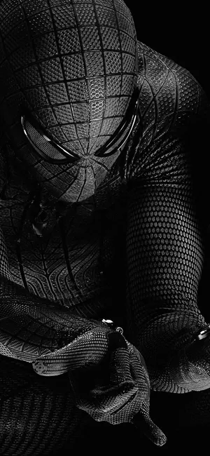 Black Spiderman Iphone Dark Wallpaper