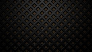 Black Texture Diamond Holes Wallpaper