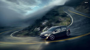 Black Volkswagen Golf Gti Compact Wallpaper