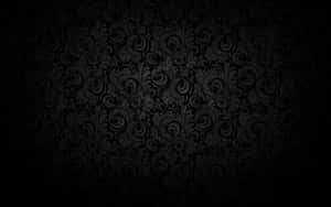 Black Wallpaper With Swirls And Swirls Wallpaper