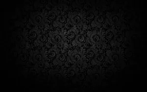 Black Wallpaper With Swirls And Swirls Wallpaper