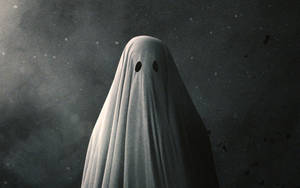 Black White Ghost Blanket Wallpaper