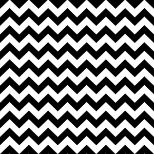 Black White Zigzag Pattern Wallpaper
