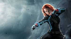 Black Widow Stunt 4k Wallpaper