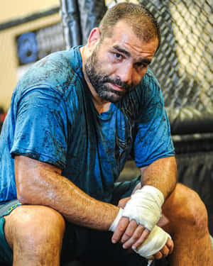 Blagoy Ivanov Resting After Training Wallpaper