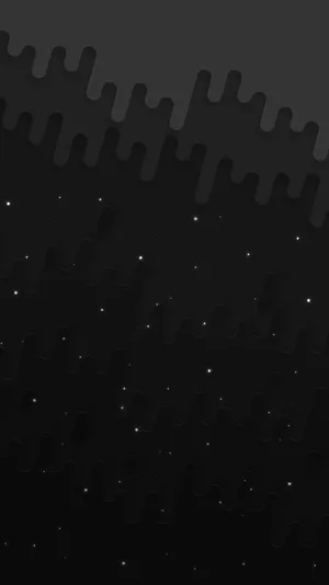 Blank Black With Sparkles And Drip Design Wallpaper
