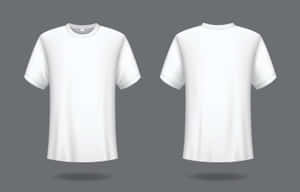 Blank T Shirt Mockup Front Back Wallpaper