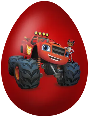 Blaze And The Monster Machines Egg Wallpaper