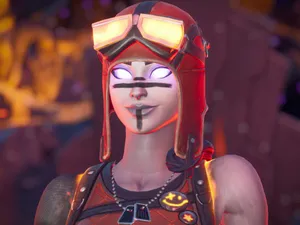 Blaze Fortnite Outfit Face Paint Wallpaper