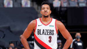 Blazers Number 3 Cj Mccollum Wallpaper