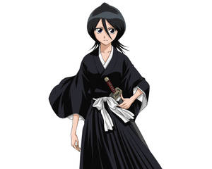 Bleach 4k Ultra Hd Rukia Kuchiki Hakama Wallpaper