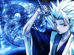 Bleach 4k Ultra Hd Tōshirō Hitsugaya Blue Fanart Wallpaper